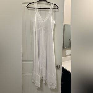 Express white beach dress